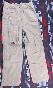 The North Face Snow Pants Womens Medium Hyvent Insulated Ski Snowboard Gray - Picture 1 of 12
