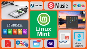 Linux Mint 22.1 Upgrade Kit: replace Windows 7/10/11/macOS with Linux Mint #10 - Picture 1 of 9