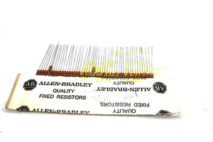 50x ORIGINAL ALLEN BRADLEY 3.3K 3300Ω OHMS 1/4W 0.25W CARBON COMP RESISTORS - Bild 1 von 1