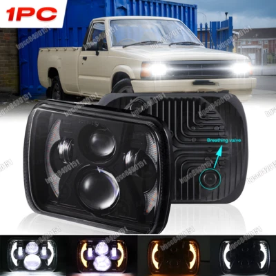 Bombilla halo faro LED 100W 7x6" 5x7 para camioneta Mazda B2000 B2200 B2600 1986-93 Foto 1 de 4