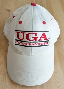 UGA Baseball Cap Red and White University of Georgia - Picture 1 of 11