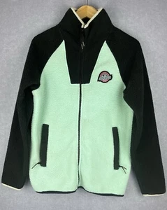 Chaqueta Rip Curl Cremallera Bolsillos de Gran Altitud Talla Mediana M De Colección Verde Negro - Imagen 1 de 8
