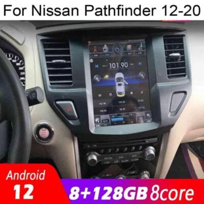 10.4" Touchscreen Radio Android Gps Navigation For Nissan Pathfinder 12~20 8+128 - Image 1 of 4
