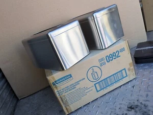 PACK de 2 cubiertas de toallas Kimberly Clark Professional Pop-up Box acero inoxidable 09924 - Imagen 1 de 8