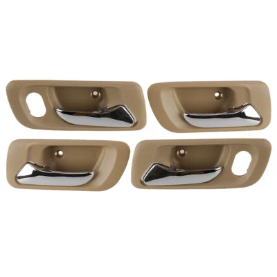 Kit de 4 manijas interiores de puerta aptas para Honda Accord 1998-2002 Odyssey 1999-04 nuevas Foto 1 de 4