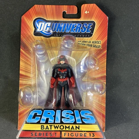 BATWOMAN 3.75 ACTION FIGURE DC UNIVERSE CRISIS HEROES SERIES 1 FIGURE 13 NEW Cover