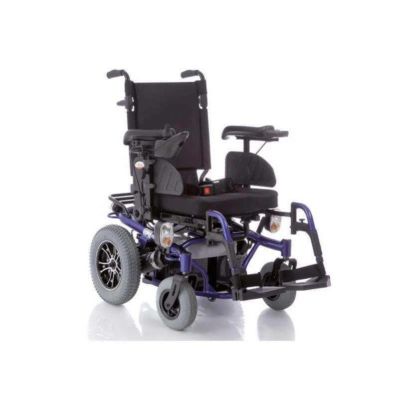 CARROZZINA ELETTRICA IN ACCIAIO VERNICIATO ARIES CON LUCI - MORETTI CS900BL