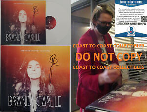 Brandi Carlile signed Firewatcher's Daughter album vinyl exact proof Beckett COA