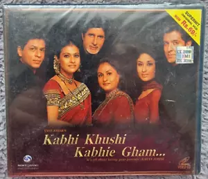 Yash Johar's Kabhi Khushi Kabhie Gham... **NEUF & SCELLÉ x3 disque VCD**Bollywood - Photo 1/5