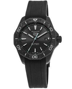 Tag Heuer Aquaracer Solargraph Brand New Black Steel Men's Watch WBP1112.FT6199