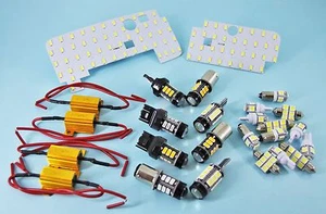 LED Interior & Exterior Light Conversion Kit for Toyota Landcruiser Prado 120 - Picture 1 of 9