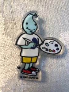 Imán de refrigerador Lisboa Portugal Expo 98 mascota Gil Souvenir - Imagen 1 de 3