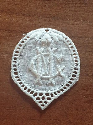 Tres Joli Monogramme Ancien - MC - Mercerie Ancienne - Photo 1/2
