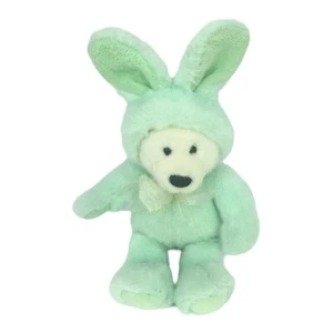 Disfraz de conejito verde menta de peluche Dakin White Bear 10" juguete de peluche - Imagen 1 de 10