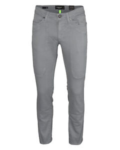 NWT JECKERSON PANTS jeans stretch cotton grey trousers luxury Italy us 40