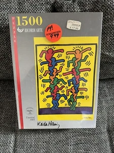 Keith Haring Puzzle Untitled 1985 1500 Teile Ricardo ARTE Neu in Folie - Picture 1 of 4