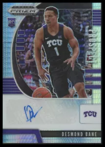 Desmond Bane 2020-21 Panini Prizm selecciones del draft automático #PA-DB Hyper Prizm novato radiocontrol - Imagen 1 de 2
