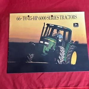 Trattore John Deere 6200 6300 6400 6500 per depliant 1995 FCCA - Foto 1 di 8