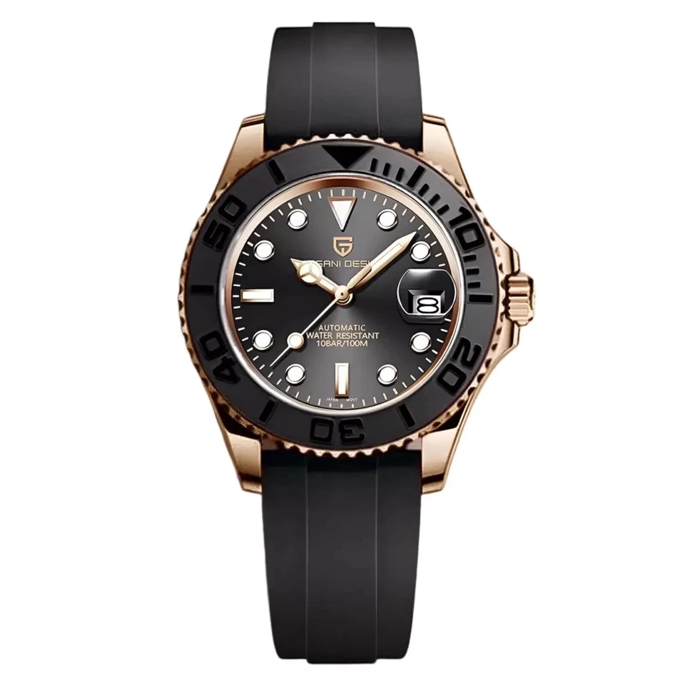 Pagani Design Men's Automatic Watch Mechanical Sapphire Crystal 40mm Nh35a