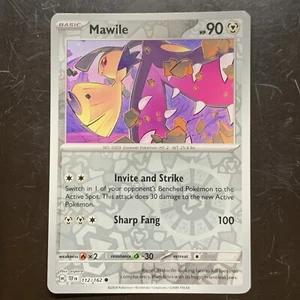 Pokemon TCG - Mawile 112/162 Reverse Holo - Temporal Forces - Picture 1 of 3