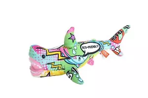 Wild Republic Message from The Planet, Shark Stuffed Animal Plush 12 inches - Picture 1 of 1
