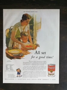 Vintage 1932 Campbell's Tomato Soup Full Page Original Ad 424 E - Picture 1 of 1