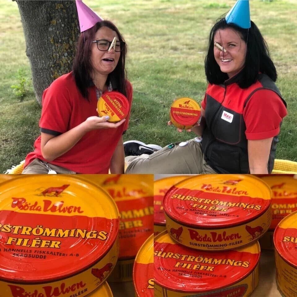 Röda Ulven Surstromming Surströmming, lecker schwedisch für echte Feinschmecker 15 Unzen - Bild 1 von 1