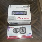 Pioneer DEH-16 High Power CD Player With FM/AM Tuner Detachable Face & Speakers