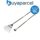 Draper 20689 Childrens Young Gardener Dutch Hoe 20688 Lawn Rake Carbon Steel