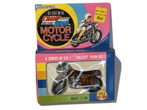 RARE/Vintage 1:26 Diecast Champ of the Road Motor Cycle. Kawasaki - Picture 1 of 7