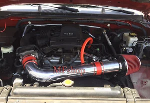 Red For 2005-2019 Nissan Frontier Xterra 4.0L V6 Air Intake Kit + Filter - Bild 1 von 2