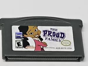 DISNEY'S THE PROUD FAMILY NINTENDO GAME BOY ADVANCE SP GBA Tested Cartridge Only - Picture 1 of 3