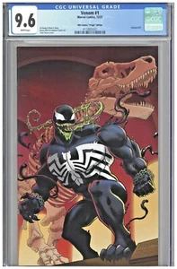 Venom #1 CGC 9,6 KRS Cómics Edición Virgen Variante Tony Fleecs Cubierta De Colección - Imagen 1 de 2