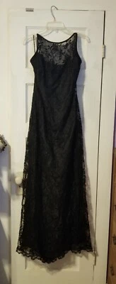 Scott McClintock 复古黑色蕾丝裙 — 第 1/4 张图片