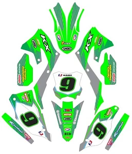 Graphic Kit for Kawasaki 2019-2023 KXF450 and 2021-2024 KX250f Decals Lines - Picture 1 of 1