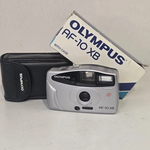 Olympus AF-10 XB 35mm Point and Shoot Film Camera - Box And Case Tested - Bild 1 von 11