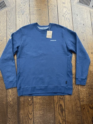 Sudadera Patagonia Fitz Roy Icon Uprisal Crew Hombre XXL/Mujer 3XL Azul Nueva con Etiquetas Foto 1 de 4