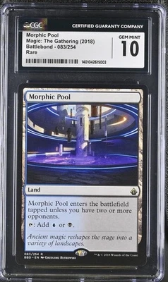 MORPHIC POOL POP1🔥 GEM MINT 10 Battlebond CGC Graded MtG - Image 1 of 2