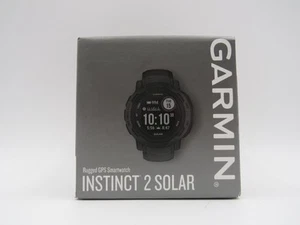 Garmin Instinct 2 Solar Rugged GPS Smartwatch Graphit Uhr 010-02627-10 NEU - Bild 1 von 2