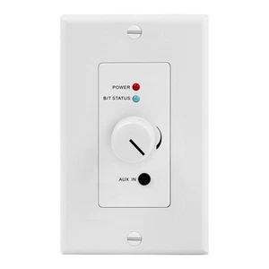 Receptor de audio Bluetooth 5.0 aptX placa de montaje en pared amplificador de pared entrada auxiliar de 3,5 mm - Imagen 1 de 7