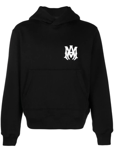 Felpa con cappuccio AMIRI MA Core logo uomo streetwear stampa grafica pullover
