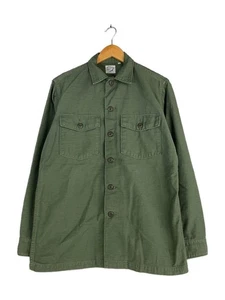 CAMISA EJÉRCITO orSlow Camisa Manga Larga 2 Algodón Caqui Liso - Imagen 1 de 5