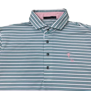 Greyson Poloshirt Herren Medium gestreift Performance Golf 1911 Country Club - Bild 1 von 8