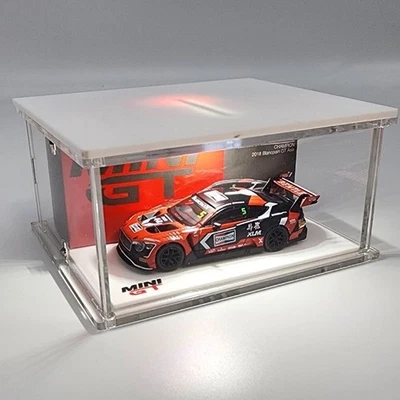 MINIGT 1:64 Scale Diecast Car Display Case – Stackable Acrylic Box with LED - Image 1 of 4