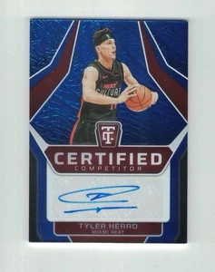 TYLER HERRO 2024-25 Panini Totally Certified BLUE AUTO #1/35 Competitor 1/1 1st - Picture 1 of 2