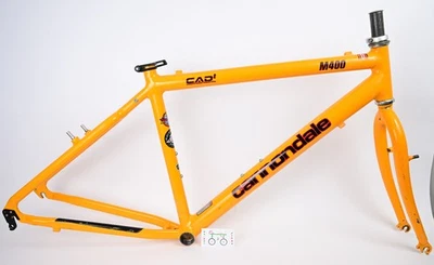 '98 Cannondale M400 | 18" Medium CAAD2 | Mango | Chromoly Fork | MADE IN USA!!! - Image 1 of 4