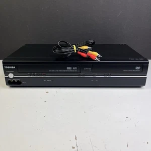Toshiba SD-V296-K-TU DVD VCR VHS Combo Player Recorder w/ AV Cables - WORKING! - Picture 1 of 9