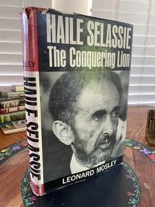 Haile Selassie Conquering Lion Mosley First U.S. Edition 1965 w/DJ Rastafarian - Picture 1 of 16