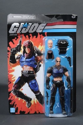 Hasbro GI Joe 2023 clasificado retro zartán 6"" exclusivo de Walmart nuevo sellado Foto 1 de 3