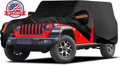 Lona Para Jeep Wrangler 4 Door 2006-2025 JK JL Funda Cubre Cubrir Tapar De Autos - Image 1 of 4